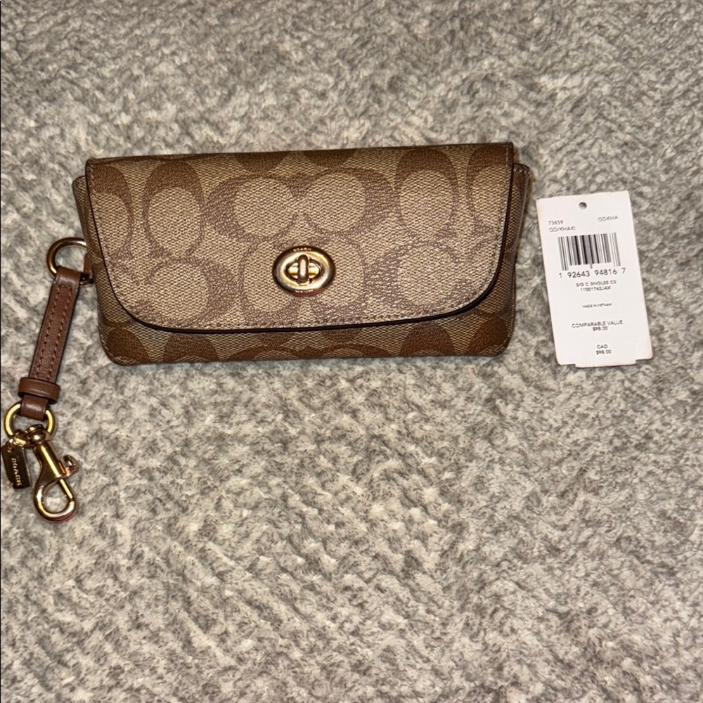 Coach Signature Sunglasses Case